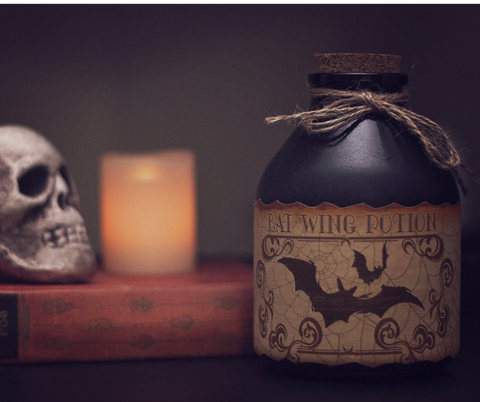 Potions and a skull